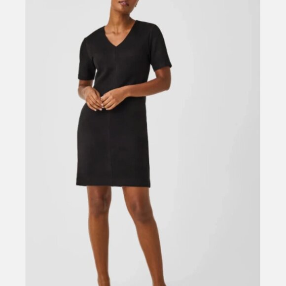 SPANX Faux Suede Column Dress Size S new - Picture 1 of 5